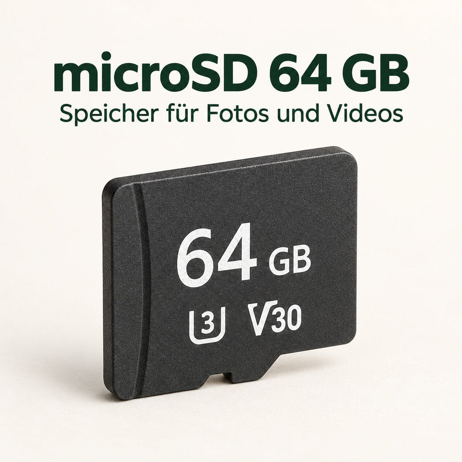 Carte mémoire microSD 64 Go pour photos et vidéos